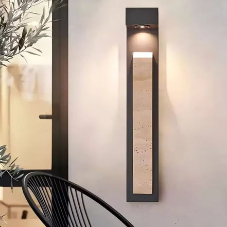 Varento LED væglampe i jern – væglampe med kompakt design til vægmontering