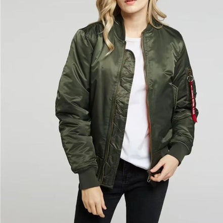 Virello zip jacket med ribkanter