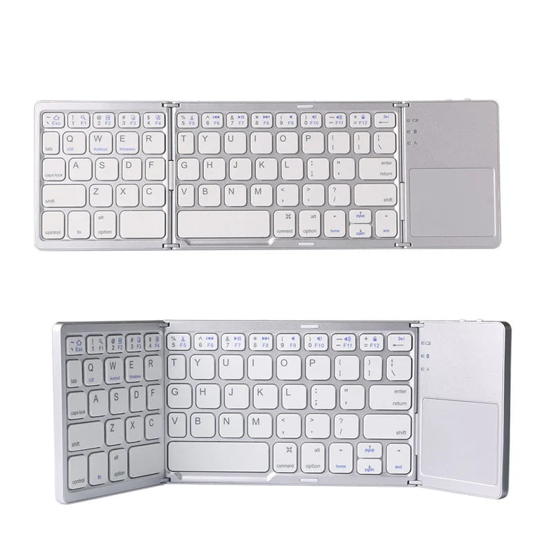 FlexiKey foldbart tastatur – Bluetooth med touchpad