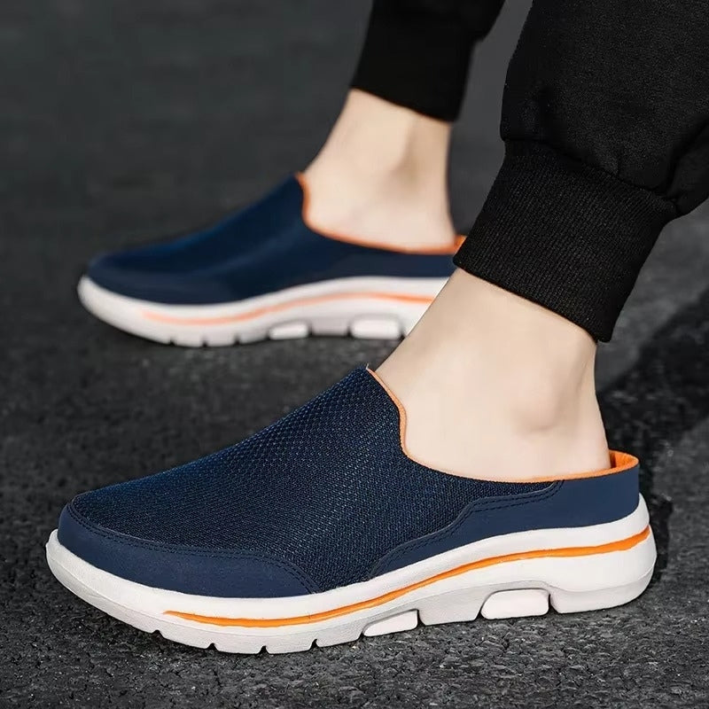 Elviro round toe slip-on slippers
