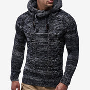 Keldor hoodie med hætte og knapdetalje