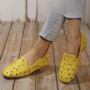 Florayne round toe slip-on loafers