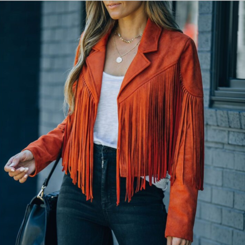 Sophia – Jasje met Reverskraag en Lange Mouwen Velani