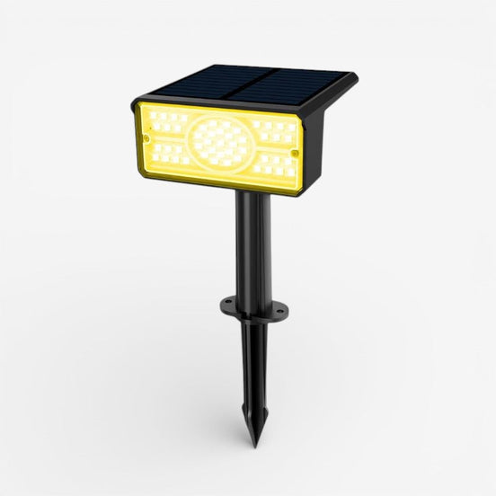 Verluna LED solcellelampe i ABS – lampe med solpanel til placering i jord
