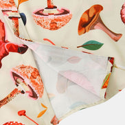 Caviro kortærmet skjorte – print og afslappet pasform