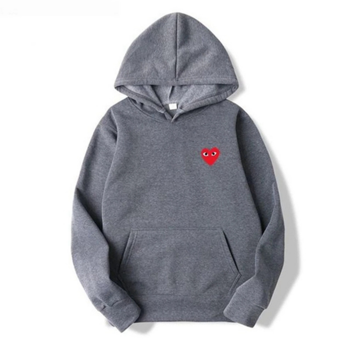 HeartBeat Hoodie – Unisex med hjertedetalje