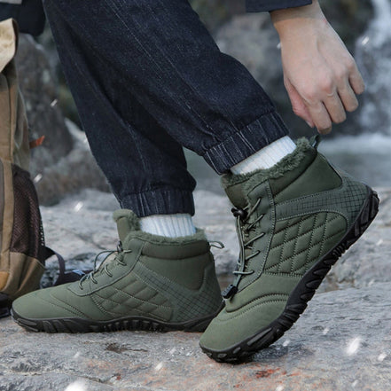 Trevion lace-up sneakers med rund tå