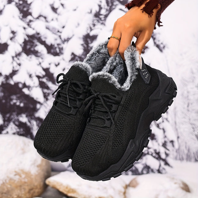 Frovia Vinter Sneakers – Snørelukning, mellemhøjt skaft og polstret sål