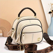 Elvoria Multi-Layer Shoulder Bag