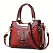 Arvella Croco Crossbody Bag