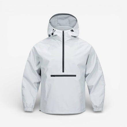 Neravio hooded jacket med halv lynlås