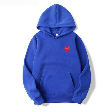 HeartBeat Hoodie – Unisex med hjertedetalje