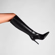 Veloria knee high boots med spids tå