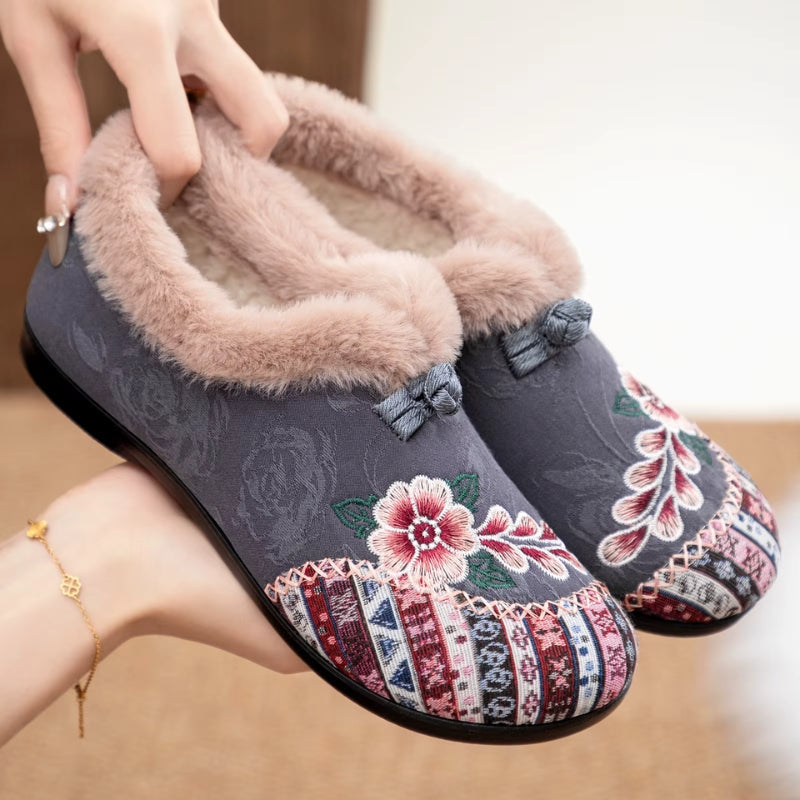 Ferina round toe shoes med foret inderside
