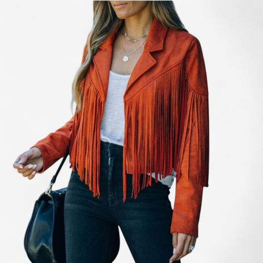 Sophia – Jasje met Reverskraag en Lange Mouwen Velani