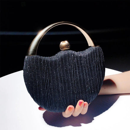 Velmora taske dame – clutch taske med lynlås og håndtag