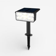 Verluna LED solcellelampe i ABS – lampe med solpanel til placering i jord