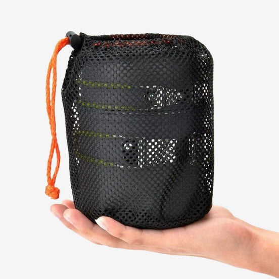 TrailCook Essentials kogesæt – kompakt kogegrej til udendørs brug