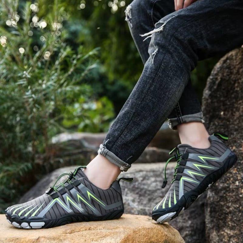 Velorin lace-up sneakers med rund tå