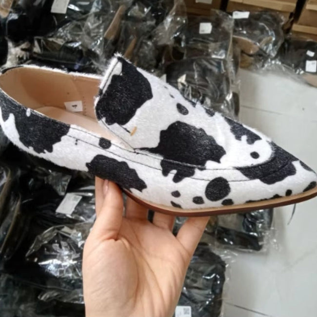 Calina loafer med spids snude og skridsikker sål