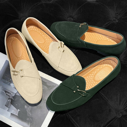 Bravino slip-on loafers med rund tå