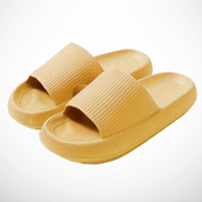 Avelia damesandaler – slip-on sandaler med åben tå og bred rem