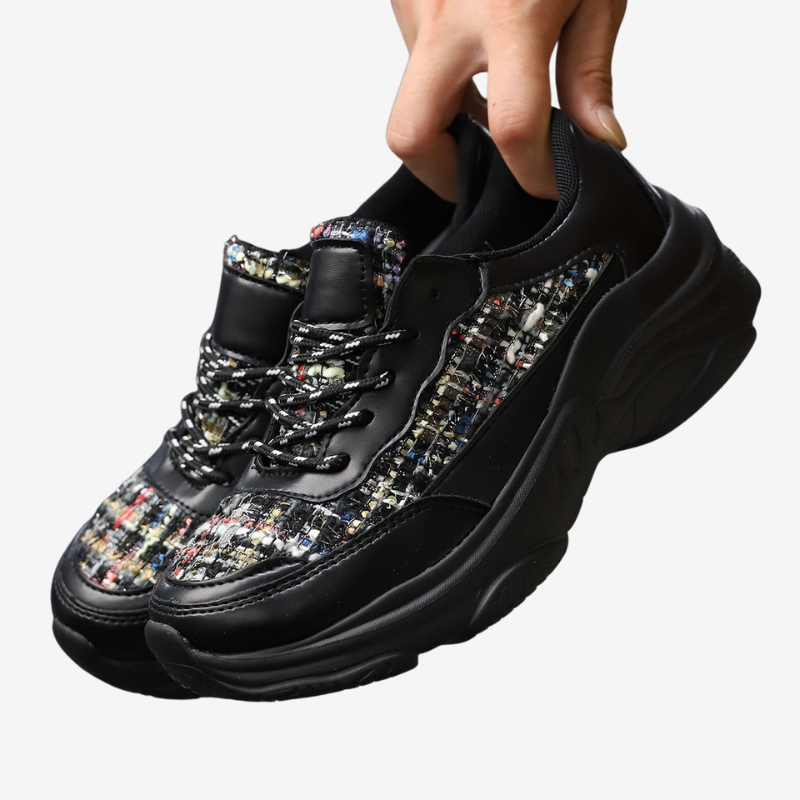 Rivon snøresneaker med skridsikker sål