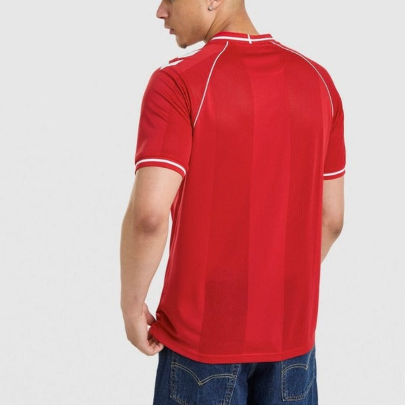 Danmark fodboldtrøje 2026 – kortærmet trøje i polyester til voksne