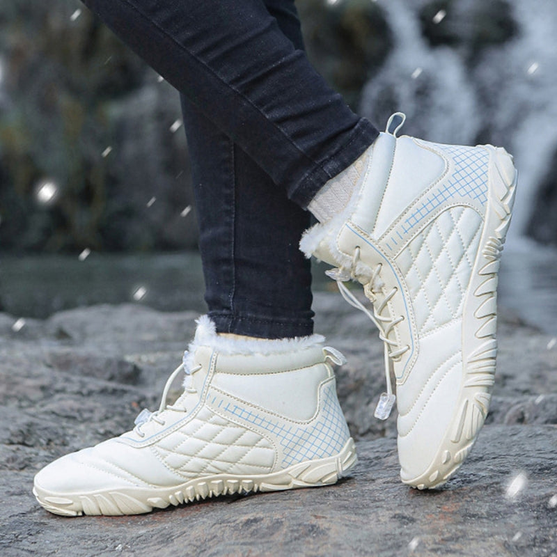 Trevion lace-up sneakers med rund tå