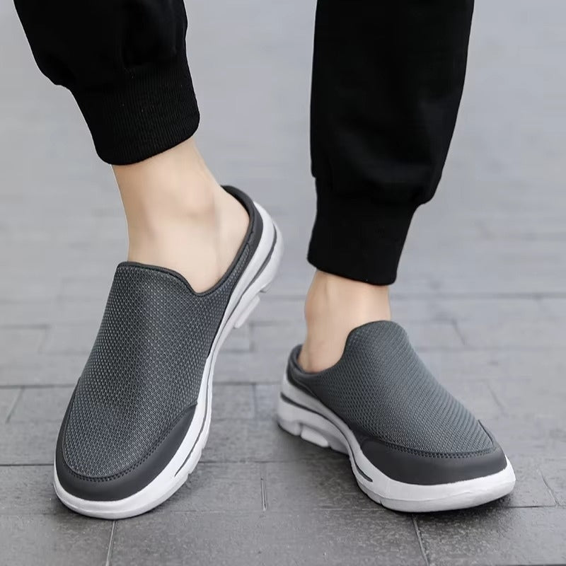 Elviro round toe slip-on slippers