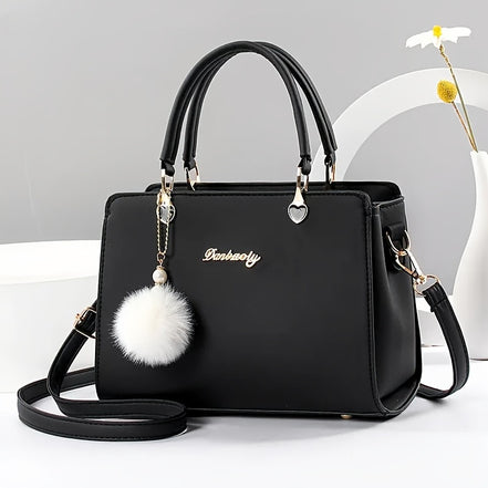 Selvaya Crossbody Bag – ensfarvet taske med aftagelig rem