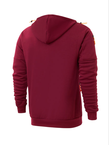 Nordlen Zip Hoodie – Herrejakke med hætte og lynlås