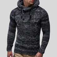 Keldor hoodie med hætte og knapdetalje