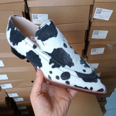 Calina loafer med spids snude og skridsikker sål