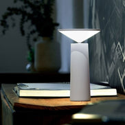 Zeriva genopladelig bordlampe – LED lampe med berøringsstyring og justerbart lampehoved