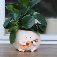 Planora plantepotte i resin – potte til bord, hylde eller have