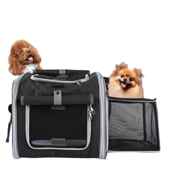 VeloNest udvidelig cykelkurv til kæledyr