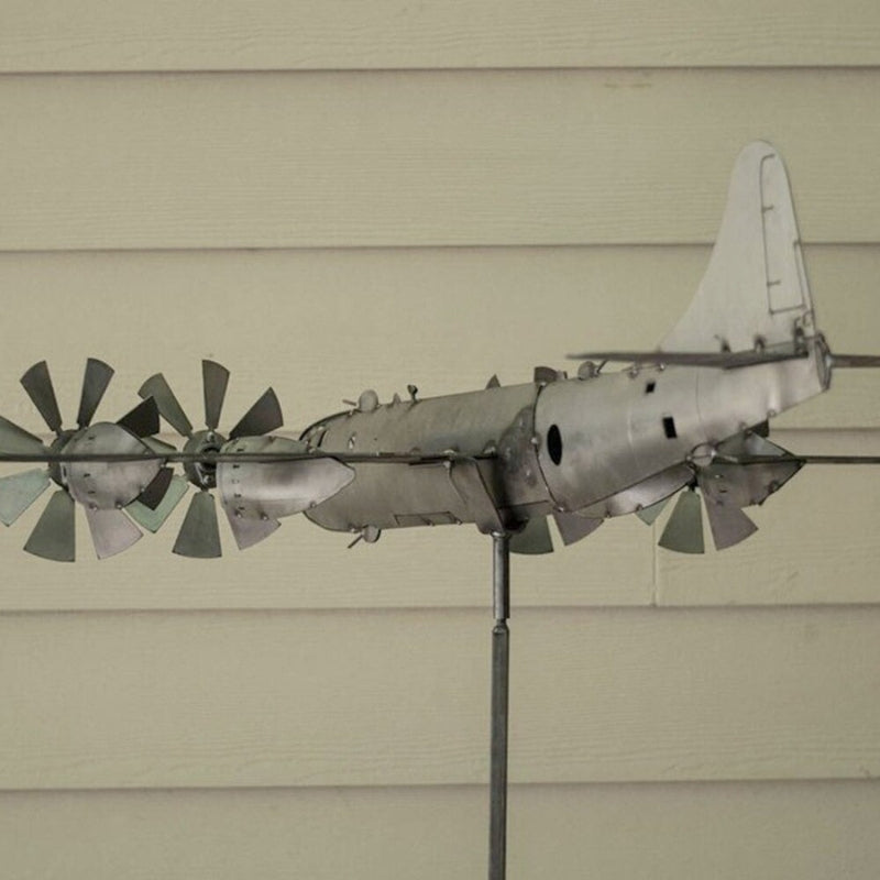 Aerovix vindmølle dekoration metal med jordspyd til have og terrasse