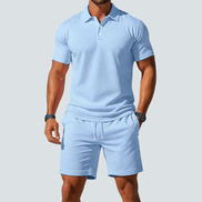 Herresæt med polo og shorts – Aerovik