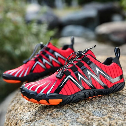 Velorin lace-up sneakers med rund tå