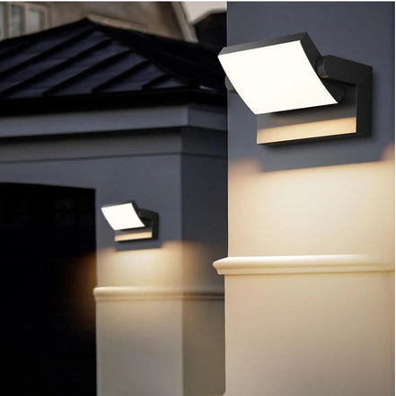 Arvion LED væglampe i aluminium – vægmonteret lampe med integreret LED