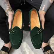 Bravino slip-on loafers med rund tå