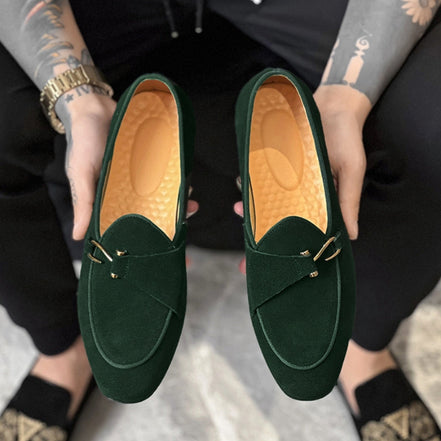 Bravino slip-on loafers med rund tå