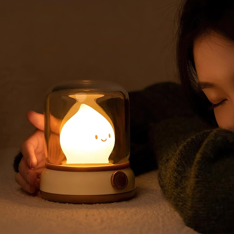 Flamara LED mini bordlampe med genopladeligt batteri