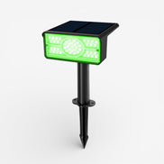 Verluna LED solcellelampe i ABS – lampe med solpanel til placering i jord