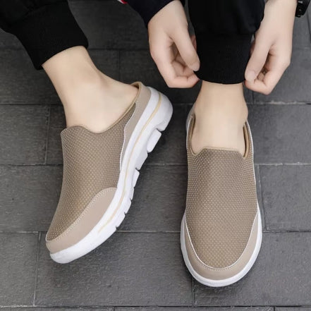 Elviro round toe slip-on slippers