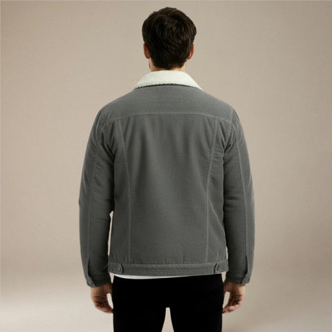 Valren long sleeve jacket med knapper og lommer