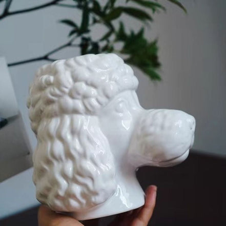 Ceravia blomstervase i keramik – vase med dyreinspireret design