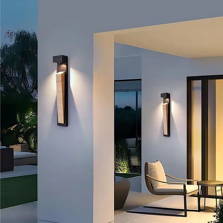 Varento LED væglampe i jern – væglampe med kompakt design til vægmontering