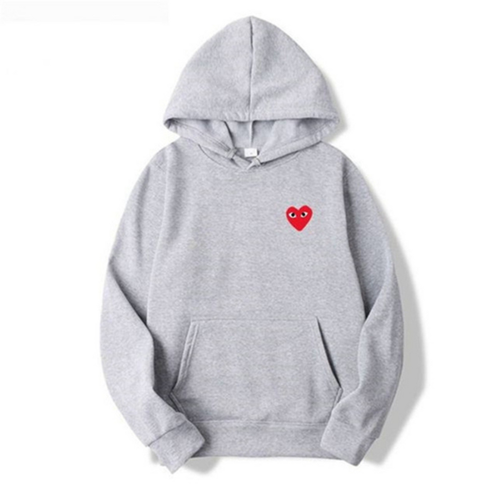 HeartBeat Hoodie – Unisex med hjertedetalje